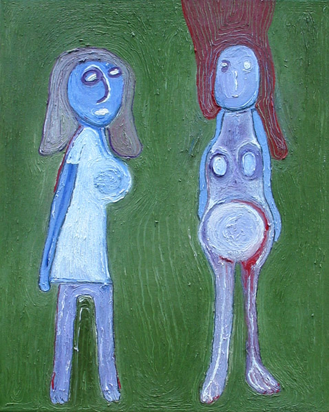 Two Girls by Carol Es