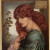 Dante Gabriel Rossetti, Jane Morris and the Pomegranate, 1874. (detail)